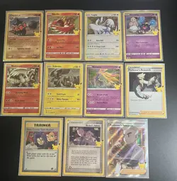 Pokemon Celebrations 25th Anniversary Lot 23x Claydol Ho-Oh Lugia - Image 1