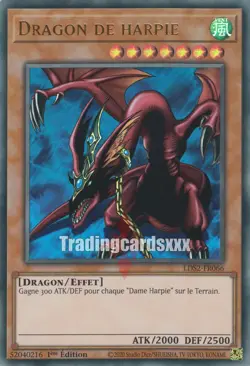 Yu-Gi-Oh! Dragon de harpie : UR LDS2-FR066 - Image 1