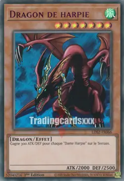 Yu-Gi-Oh! Dragon de harpie : UR LDS2-FR066 - Image 5