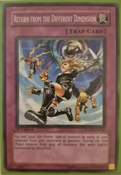 YuGiOh Return from the Different Dimension Various Sets Common - Image 1