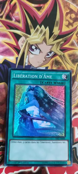 Yu-Gi-Oh! Liberation d'Ame THSF-FR048 1ere Ed Super Rare Francaise /soul release - Image 3