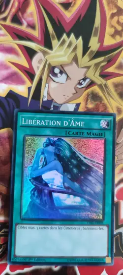 Yu-Gi-Oh! Liberation d'Ame THSF-FR048 1ere Ed Super Rare Francaise /soul release - Image 5