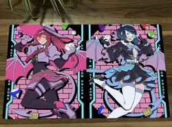 YGO Evil☆Twin Kisikil Lilla Playmat TCG CCG Mat Pad Trading Card Game Mat - Image 1