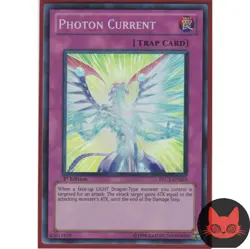 Yugioh Photon Current PRC1-EN023 Super Rare 1st Edition NM - Image 1