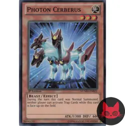 Yugioh Photon Cerberus NUMH-EN022 Super Rare 1st Edition NM - Image 1