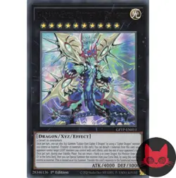 Yugioh Galaxy-Eyes Cipher X Dragon GFTP-EN011 Ultra Rare 1st Edition NM - Image 1