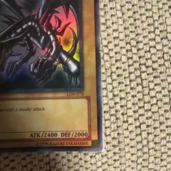 Yu-Gi-Oh! Yugioh 【U.S./DDP】Red-Eyes Black Dragon LOB-070 1st damaged - Image 4