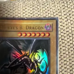Yu-Gi-Oh! Yugioh 【U.S./DDP】Red-Eyes Black Dragon LOB-070 1st damaged - Image 5