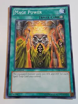 Mage Power - YSYR-EN029 Common 1st Edition Yugioh - Image 1