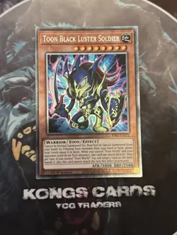 RA03-EN272 "Toon Black Luster Soldier" Platinum Secret Rare YuGiOh! NM - Image 1