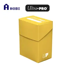 Ultra Pro Yellow Deck Box 80 Trading Cards Yu-Gi-Oh Pokemon TCG Storage Box - Image 1