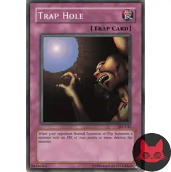 Yugioh Trap Hole SKE-042 Common NM - Image 1