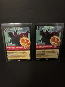 The Headless Horseman - Terror of Sleepy Hollow - Disney Lorcana - Set of 2 - Image 1