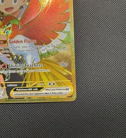 Pokemon TCG Ethan’s Ho-Oh ex 239/182 SV:10 Destined Rivals Hyper Rare Gold NM - Image 4