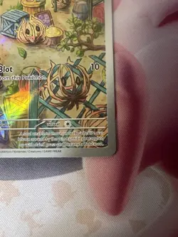 Pokemon TCG Bramblin Full Art Holo Illustration Rare Paldea Evolved 198/193 NM - Image 2