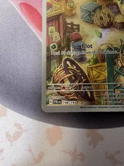 Pokemon TCG Bramblin Full Art Holo Illustration Rare Paldea Evolved 198/193 NM - Image 3