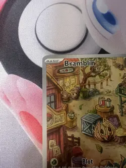 Pokemon TCG Bramblin Full Art Holo Illustration Rare Paldea Evolved 198/193 NM - Image 4