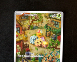 Pokemon Card TCG - Bramblin 198/193 - Paldea Evolved - Illustration Rare - NM ⭐ - Image 2
