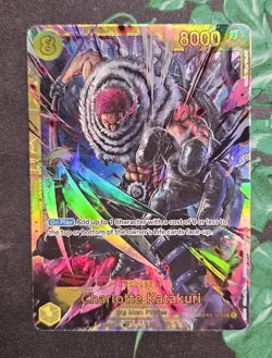 Charlotte Katakuri Foil OP03-123 SEC One Piece TCG PRB01 ENG - Image 1