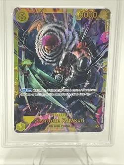 One Piece TCG PRB-01 OP03-123 Charlotte Katakuri SEC English PSA 10 GEM MINT - Image 2