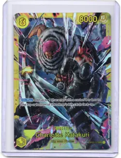 CHARLOTTE KATAKURI - One Piece TCG OP03-123 - Secret Rare SEC - PRB01 - Image 1