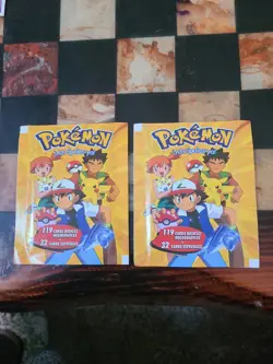 Pokemon Stained Glass Crystal Card Collection Peru 2 Packs SEALED Holo GameFreak - Image 1