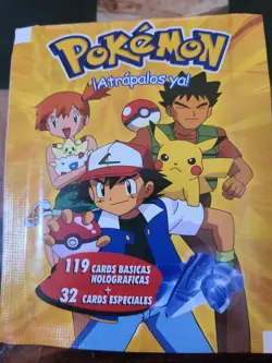 Pokemon Stained Glass Crystal Card Collection Peru 2 Packs SEALED Holo GameFreak - Image 2