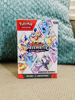 NEW Pokemon Card Scarlet Violet Prismatic Evolutions Booster Bundle Christmas - Image 1