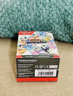 NEW Pokemon Card Scarlet Violet Prismatic Evolutions Booster Bundle Christmas - Image 4