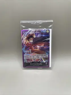 Monkey D Luffy OP05-060 Leader Sound Loader Promo One Piece Card English SEALED - Image 1