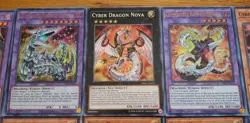 YuGiOh Cards Cyber Dragon Deck core collectible trading card game Cyberdarkness. - Image 3