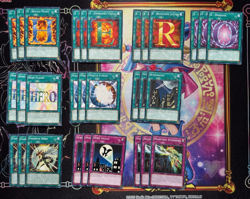 Yu-Gi-Oh! Hero 87 Cards Deck Core - BLC1/LDS3 - 1st Common NM - Image 2