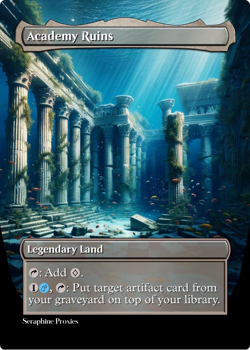 Academy Ruins - High Quality Altered Art Custom Cards - Image 1