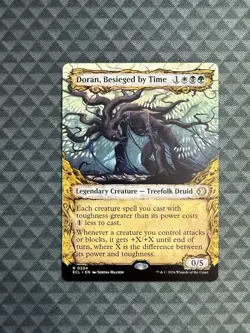 MTG Doran, Besieged by Time #0334 Showcase Rare Lorwyn Eclipsed (ECL) - Image 1