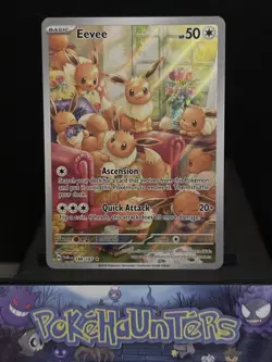 Pokemon Card Eevee 188/167 Twilight Masquerade Special Illustration Rare NM - Image 1