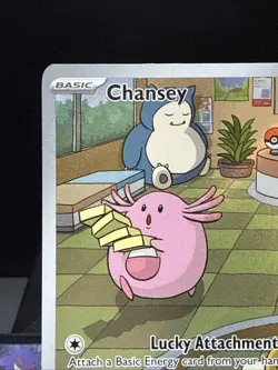 Pokemon Card Chansey 187/167 Twilight Masquerade Illustration Rare Near Mint - Image 2