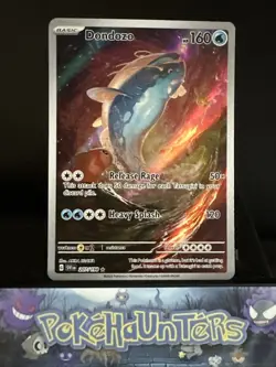 Pokemon Card Dondozo 207/198 Scarlet & Violet Base Set Illustration Rare NM - Image 1