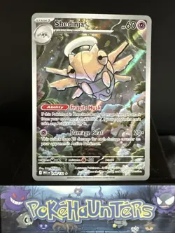 Pokemon Card Shedinja 144/132 Illustration Rare Mega Evolution Base Set NM - Image 1