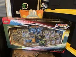 Pokemon Lucario Tyranitar Premium Collection Prismatic Evolutions Sam’s Club 2x - Image 1