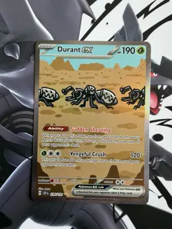 Pokemon TCG SV Surging Sparks Durant ex 236/191 SIR Special Illustration Rare NM - Image 2