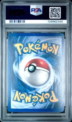1999 POKEMON BASE SET 1ST EDITION #8 MACHAMP-HOLO PSA 9 - Image 2