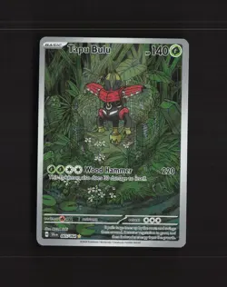 Tapu Bulu 065/064 Shrouded Fable Full Art Ultra Rare Holo Pokemon Card NM - Image 1