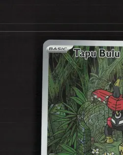 Tapu Bulu 065/064 Shrouded Fable Full Art Ultra Rare Holo Pokemon Card NM - Image 3
