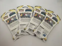 Pokemon TCG Sword and Shield Silver Tempest Sleeved Booster Pack Art Set - Image 2