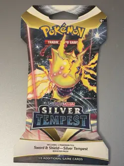 Pokemon TCG Silver Tempest Sleeved Booster Pack Random Art - Image 1