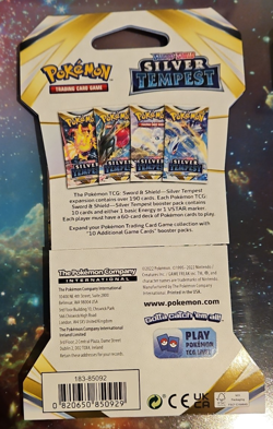 Pokemon Silver Tempest Sleeved Booster Pack x6 New & Sealed - Image 3