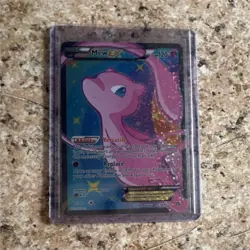 Pokemon Mew EX Full Art Ultra Rare Holo RC24/RC25 Legendary Treasures Card - Image 1