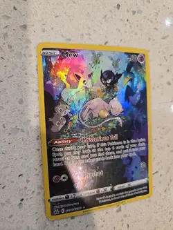Mew (GG10/GG70) Pokemon card from the 2023 Crown Zenith set. - Image 2