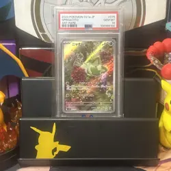 PSA 10 Sprigatito AR 075/073 SV1a Triplet Beat 2023 Pokemon Card Japanese - Image 1