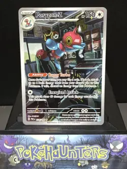 Pokemon Card Porygon-Z 214/182 Paradox Rift Illustration Rare Near Mint - Image 1